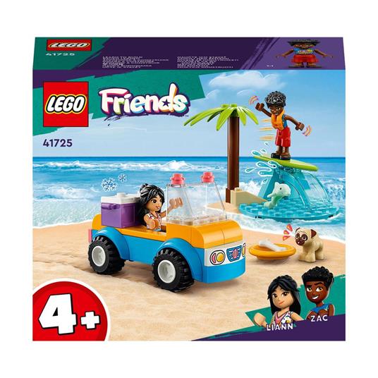 LEGO Friends 41725 Divertimento sul Beach Buggy con Macchina Giocattolo,  Surf, Mini Bamboline, Delfino e Cane, Giochi Estivi - LEGO - Friends -  Automobili - Giocattoli | laFeltrinelli