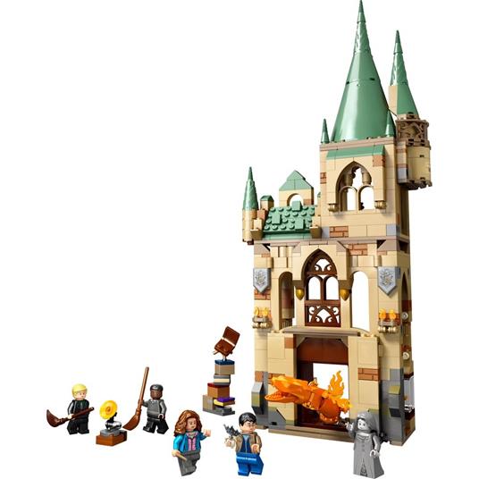 LEGO Harry Potter 76413 Hogwarts: la Stanza delle Necessità, Castello Giocattolo Figura di Serpente di Fuoco Trasformabile - 7