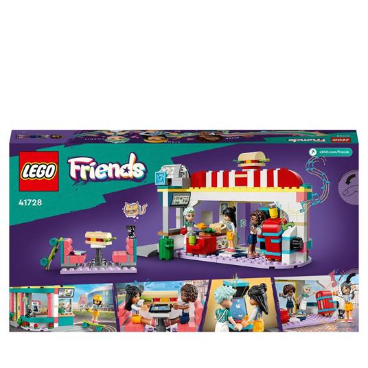 LEGO Friends 41728 Ristorante nel Centro di Heartlake City, Giochi per  Bambini 6+ Anni, Mini Bamboline Liann, Aliya e Charli - LEGO - LEGO Friends  - Edifici e architettura - Giocattoli | laFeltrinelli