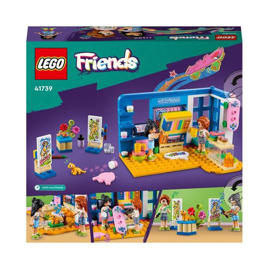 LEGO Friends 41739 La cameretta di Liann, Camera da Letto a Tema Artistico  con Mini Bambolina Autumn, Giochi per Bambini 6+ - LEGO - LEGO Friends -  Edifici e architettura - Giocattoli | laFeltrinelli