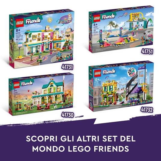 LEGO Friends 41751 Skate Park, Set con Rampa da Skateboard, Giochi per Bambine e Bambini con Monopattino e Sedia a Rotelle - 10