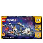 LEGO Creator 3in1 31142 Montagne Russe Spaziali o Torre a Caduta o Giostra Parco Giochi da Costruire con Mattoncini Luminosi