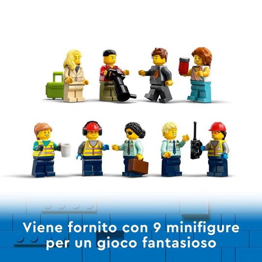 LEGO City 60367 Aereo Passeggeri, Modellino di Aeroplano Giocattolo da  Costruire con 9 Minifigure e Veicoli dell'Aeroporto