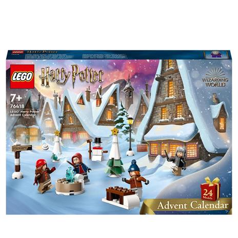 LEGO Harry Potter 76418 Calendario dell'Avvento 2023 24 Regali tra cui 18  Mini Costruzioni e 6 Minifigure Giochi per Natale - LEGO - Harry Potter -  Set mattoncini - Giocattoli