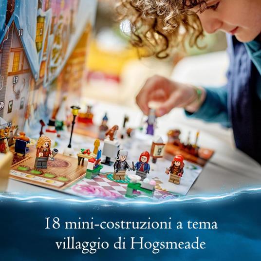 LEGO Harry Potter 76418 Calendario dellAvvento 2023 24 Regali tra cui 18 Mini Costruzioni e 6 Minifigure Giochi per Natale - 4