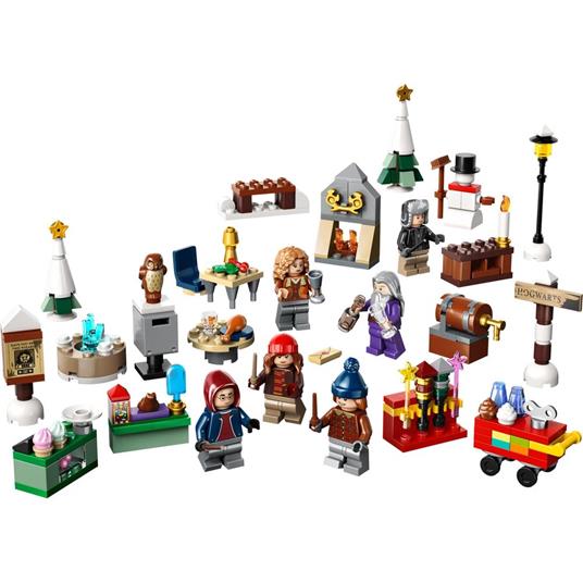 LEGO Harry Potter 76418 Calendario dellAvvento 2023 24 Regali tra cui 18 Mini Costruzioni e 6 Minifigure Giochi per Natale - 7
