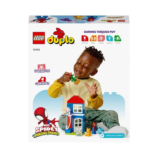 LEGO DUPLO Marvel 10995 La Casa di Spider-Man, Set di Giochi con Spidey e i Suoi Fantastici Amici, Idea Regalo Supereroi - 8