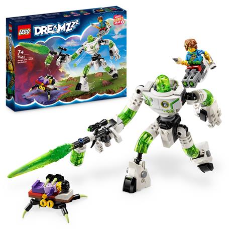 LEGO DREAMZzz 71454 Mateo e il Robot Z-Blob, Grande Robot Giocattolo con Minifigure di Jayden e Mateo, Basato sulla Serie TV - 4