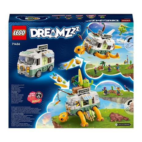 LEGO DREAMZzz 71456 Il Furgone Tartaruga della Signora Castillo, Camper Giocattolo Costruibile in 2 Modi con Figura di Z-Blob - 8
