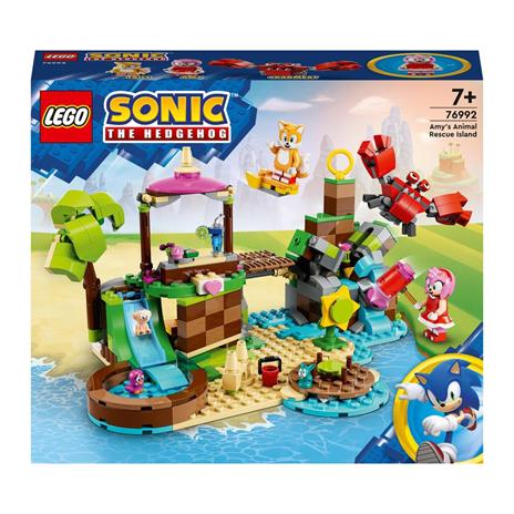 LEGO Sonic the Hedgehog 76992 L'Isola del Soccorso Animale di Amy  Giocattolo con 6 Personaggi Regalo per Bambini dai 7 Anni - LEGO - Sonic  the Hedgehog - TV & Movies - Giocattoli