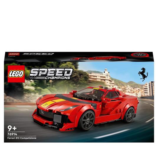 LEGO Speed Champions 76914 Ferrari 812 Competizione, Modellino di Auto da  Costruire, Macchina Giocattolo 2023 da Collezione - LEGO - Harry Potter -  Automobili - Giocattoli | laFeltrinelli