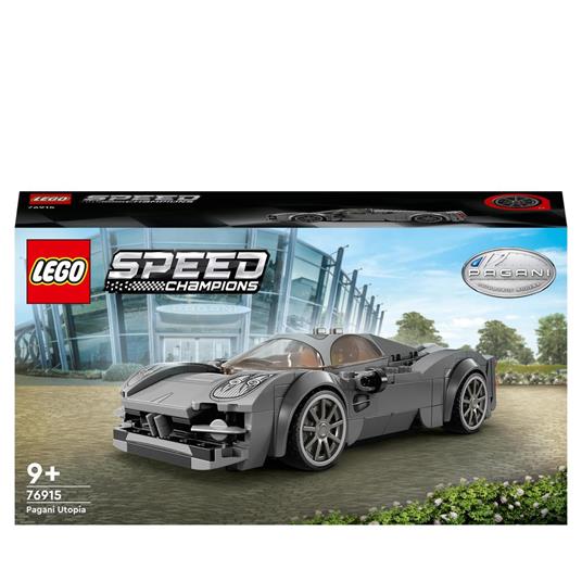LEGO Speed Champions 76915 Pagani Utopia, Modellino di Auto di Hypercar  Italiana, Macchina Giocattolo da Collezione, Set 2023 - LEGO - Speed  Champions - Automobili - Giocattoli | Feltrinelli