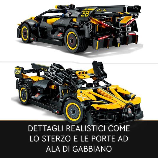 LEGO Technic 42151 Bugatti Bolide, Kit Macchina Giocattolo, Modellino Auto  Supercar, Giochi per Bambini, Idee Regalo - LEGO - Technic - Automobili -  Giocattoli | Feltrinelli