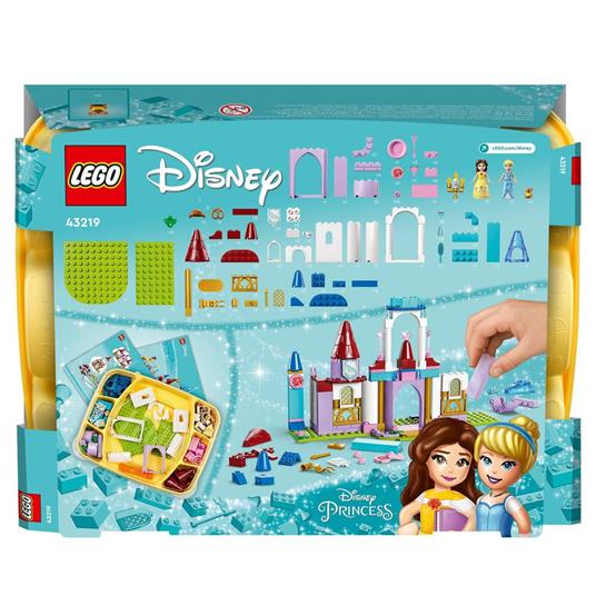 LEGO Disney Princess 43219 Castelli Creativi, Set con Castello Giocattolo,  Belle e Cenerentola, Giochi da Viaggio per Bambini - LEGO - Disney Princess  - Cartoons - Giocattoli | laFeltrinelli