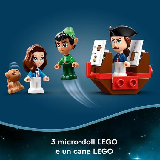 LEGO 43220 L'avventura nel libro delle fiabe di Peter Pan e Wendy - LEGO -  Disney Classic - Cartoons - Giocattoli | Feltrinelli
