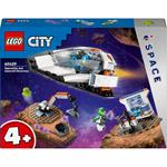LEGO City 60429 Navetta Spaziale e Scoperta di Asteroidi, Gioco per Bambini 4+ con Astronave Giocattolo, Gru e 2 Minifigure