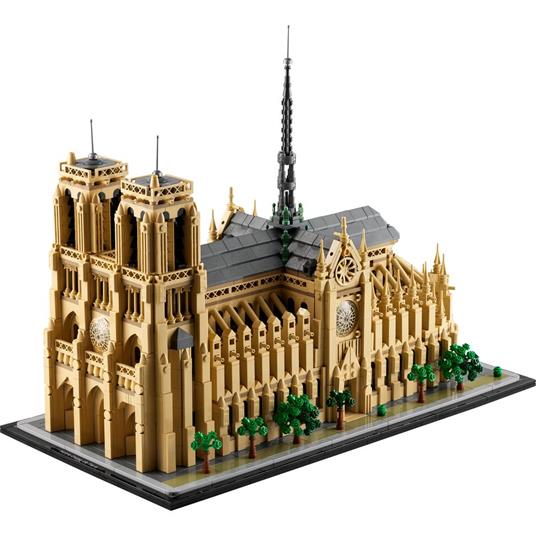 LEGO Architecture 21061 Notre-Dame de Paris, Kit Modellismo per Adulti di Monumento da Collezione, Regalo per Mamma o Papà - 7
