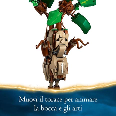 LEGO Harry Potter 76433 Mandragola, Personaggio Giocattolo da Costruire con Arti Mobili, Giochi per Bambini10+ da Collezione - 5