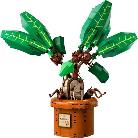 LEGO Harry Potter 76433 Mandragola, Personaggio Giocattolo da Costruire con Arti Mobili, Giochi per Bambini10+ da Collezione - 9