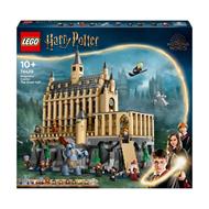 LEGO Harry Potter 76435 Castello di Hogwarts: Sala Grande, Giocattolo da Collezione con 11 Minifigure, Giochi per Bambini 10+