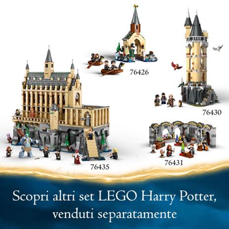 LEGO Harry Potter 76439 Olivander e Madama McClan: Abiti per Tutte le Occasioni, Giochi per Bambini 8+ con 2 Negozi Giocattolo - 7