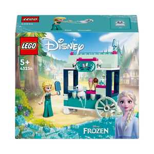 Giocattolo LEGO Disney Princess 43234 Le Delizie al Gelato di Elsa Frozen, Carretto dei Gelati delle Principesse, Giochi per Bambini 5+ LEGO