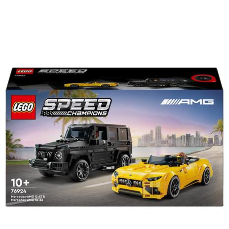 LEGO - Speed Champions - 76924 Mercedes-AMG G 63 e Mercedes-AMG SL 63