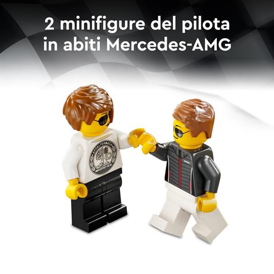 LEGO - Speed Champions - 76924 Mercedes-AMG G 63 e Mercedes-AMG SL 63 - 4