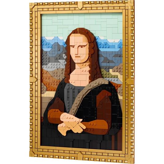 LEGO Art 31213 Gioconda, Riproduzione Opera d'Arte di Leonardo da Vinci in Mattoncini, Idea Regalo per Adulti, Lui o Lei - 7