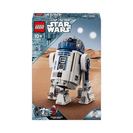 LEGO Star Wars 75379 R2-D2, Modellino da Costruire di Droide con Parti Mobili e Accessori, Giochi Bambini 10+ con Minifigure