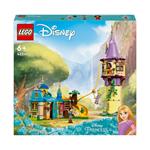 LEGO Disney Princess 43241 La Torre di Rapunzel e lo Snuggly Duckling Giochi da Principesse per Bambini 6+ con Mini Bamboline