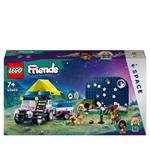 LEGO Friends 42603 Camping-Van Sotto le Stelle, Giochi per Bambini 7+ con Telescopio Giocattolo, Auto, Mini Bamboline e Cane
