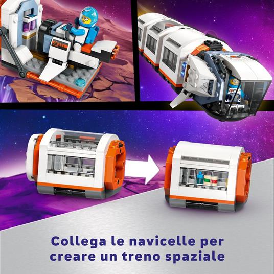 LEGO City 60433 Stazione Spaziale Modulare, Modellino da Costruire per Collegare Astronavi e Moduli Gioco per Bambini da 7+ - 5