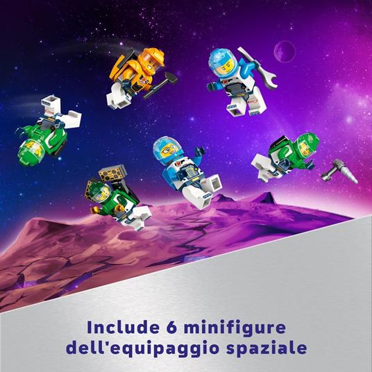 LEGO City 60433 Stazione Spaziale Modulare, Modellino da Costruire per Collegare Astronavi e Moduli Gioco per Bambini da 7+ - 6