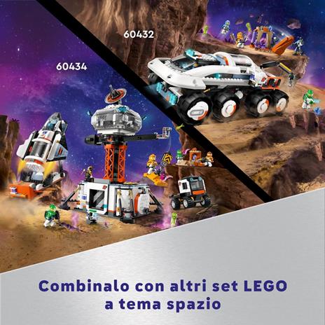 LEGO City 60433 Stazione Spaziale Modulare, Modellino da Costruire per Collegare Astronavi e Moduli Gioco per Bambini da 7+ - 7