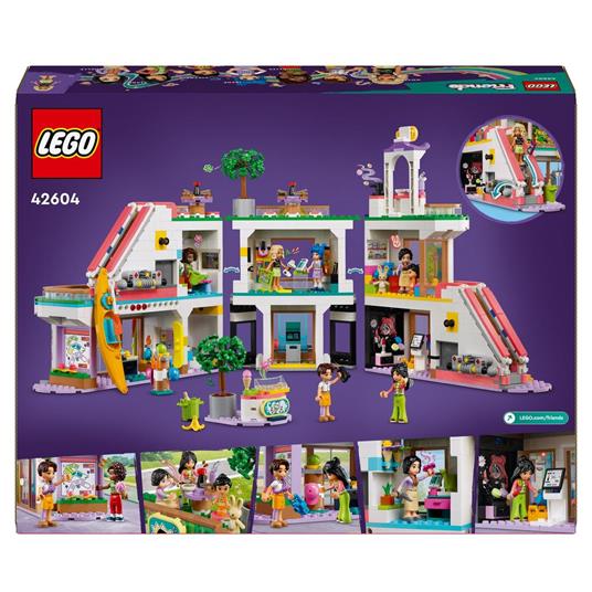 LEGO Friends 42604 Centro Commerciale di Heartlake City, Giochi per Bambini di 8+ Anni per lo Sviluppo delle Abilità Sociali - 9