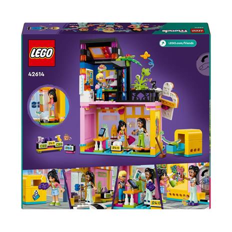 LEGO Friends 42614 Boutique Vintage, Giochi per Bambini da 6 Anni con Negozio Giocattolo di Moda, 3 Mini Bamboline e un Gatto - 8