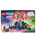 LEGO Friends 42616 Il Talent Show di Heartlake City, Giochi Musicali per Bambini 7+ con 4 Mini Bamboline e Palco Giocattolo