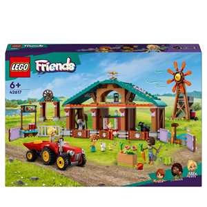 Giocattolo LEGO Friends 42617 Il Santuario degli Animali della Fattoria Giocattolo con Trattore e 3 Mini Bamboline Giochi per Bambini 6+ LEGO