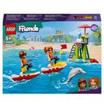 LEGO Friends 42623 Moto d’Acqua, Giochi di Ruolo per Bambini 5+ con 2 Mini Doll e Delfino, Giocattoli da Bagnino, Idee Regalo