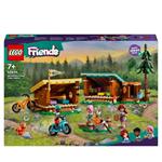 LEGO Friends 42624 Cabine Relax al Campo Avventure, Giochi Educativi per Bambini 7+ Anni, Campeggio Giocattolo da Costruire