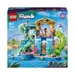 LEGO Friends 42630 Parco Acquatico di Heartlake City, Giochi Creativi per Bambini 8+ con Scivoli per l'Acqua e 4 Personaggi