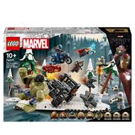 LEGO Marvel 76291 Avengers Assemble: Age of Ultron, Set Modulare da Costruire con 8 Minifigure, Giochi per Bambini 10+