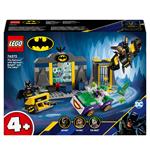 LEGO DC 76272 Batcaverna con Batman, Batgirl e The Joker, Giocattolo con Action Figure dei Supereroi, Giochi per Bambini 4+