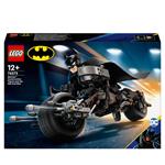 LEGO DC 76273 Il Personaggio Costruibile di Batman con Bat-Pod, Moto e Action Figure Supereroe Giocattolo, Regalo per Bambini
