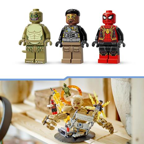 LEGO Marvel 76280 Spider-Man vs. Uomo Sabbia: Battaglia Finale con Minifigure dei Cattivi, Gioco per Bambini 10+, Idea Regalo - 6