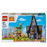 LEGO Cattivissimo Me 75583 I Minions e la Villa della Famiglia di Gru con 2 Case Giocattolo da Costruire per Bambini 8+