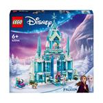 LEGO | Disney 43244 Il Palazzo di Ghiaccio di Elsa, Modellino da Costruire di Castello Giocattolo, Giochi per Bambini 6+