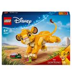 LEGO Disney 43243 Simba, il Cucciolo del Re Leone, Giochi di Fantasia per Bambini 6+ Anni, Personaggio Giocattolo Costruibile