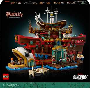 Giocattolo LEGO One Piece (75640). Baratie, il ristorante galleggiante LEGO